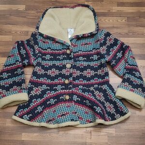 Mack & Co multi-colored  coat size 6
